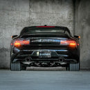 AlphaRex 23-25 Nissan Z Nova-Series Twin-Loop Style Prismatic LED Tail Lights - Black (691010)