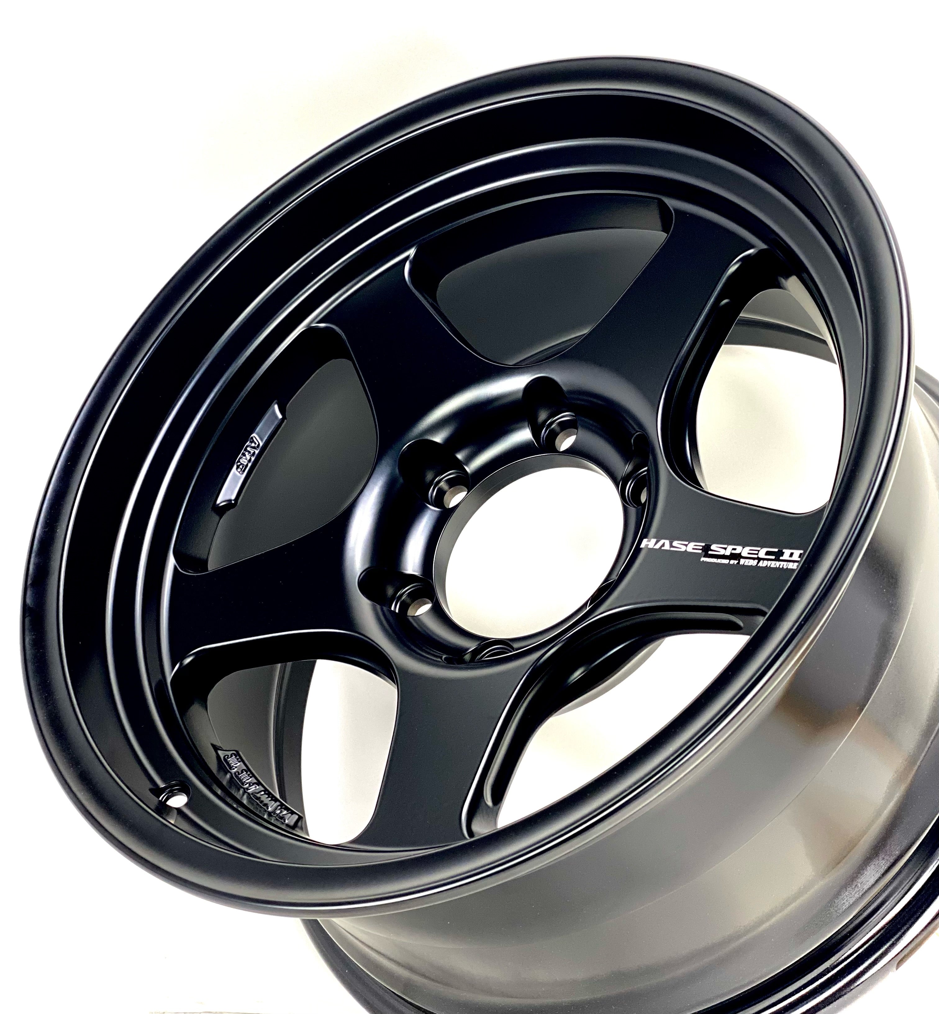 Weds Adventure HaseSpec II 17x8.5" 6x139.7 -6 offset Black Wheel