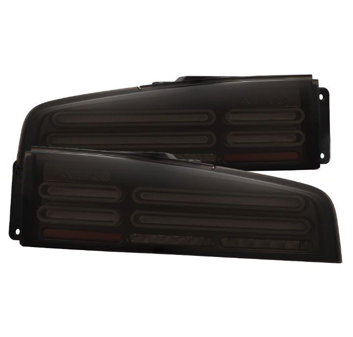 AlphaRex 23-25 Nissan Z Nova-Series Quad-Loop Style Prismatic LED Tail Lights - Alpha Black (691022)