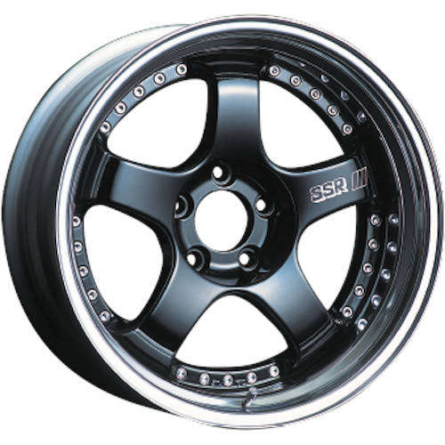 SSR Professor SP1 20x9.5 +30 / 20x10.5 +30 / 5x120 - Black Wheel Set